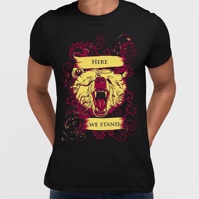Pop Culture T-Shirt Game of Thrones - Here We Stand Tall and Proud - Kuzi Tees