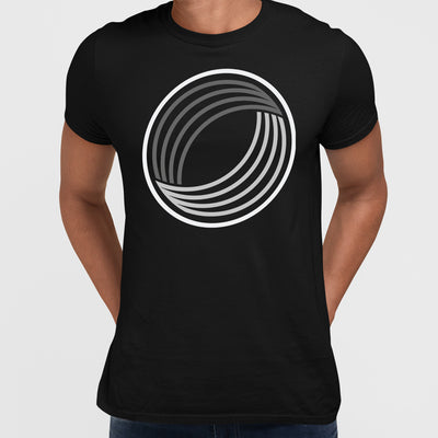 Modern Geometric Elements - Line Dots & Shapes Printed t-shirts Unisex Sample 08 - Kuzi Tees