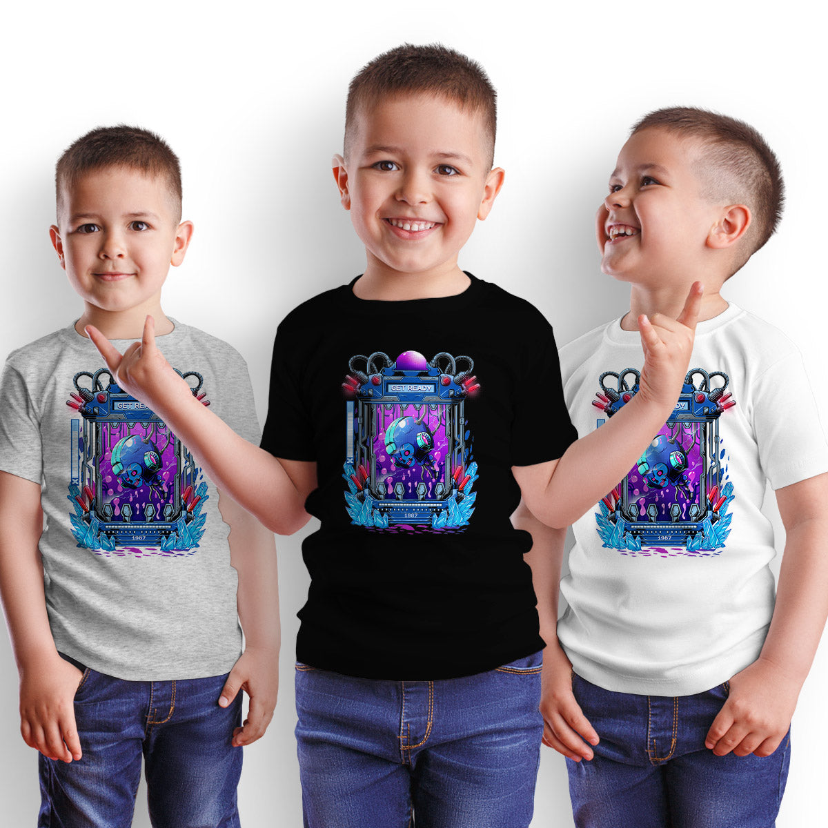 Mega Man Rockman Kids T-shirt