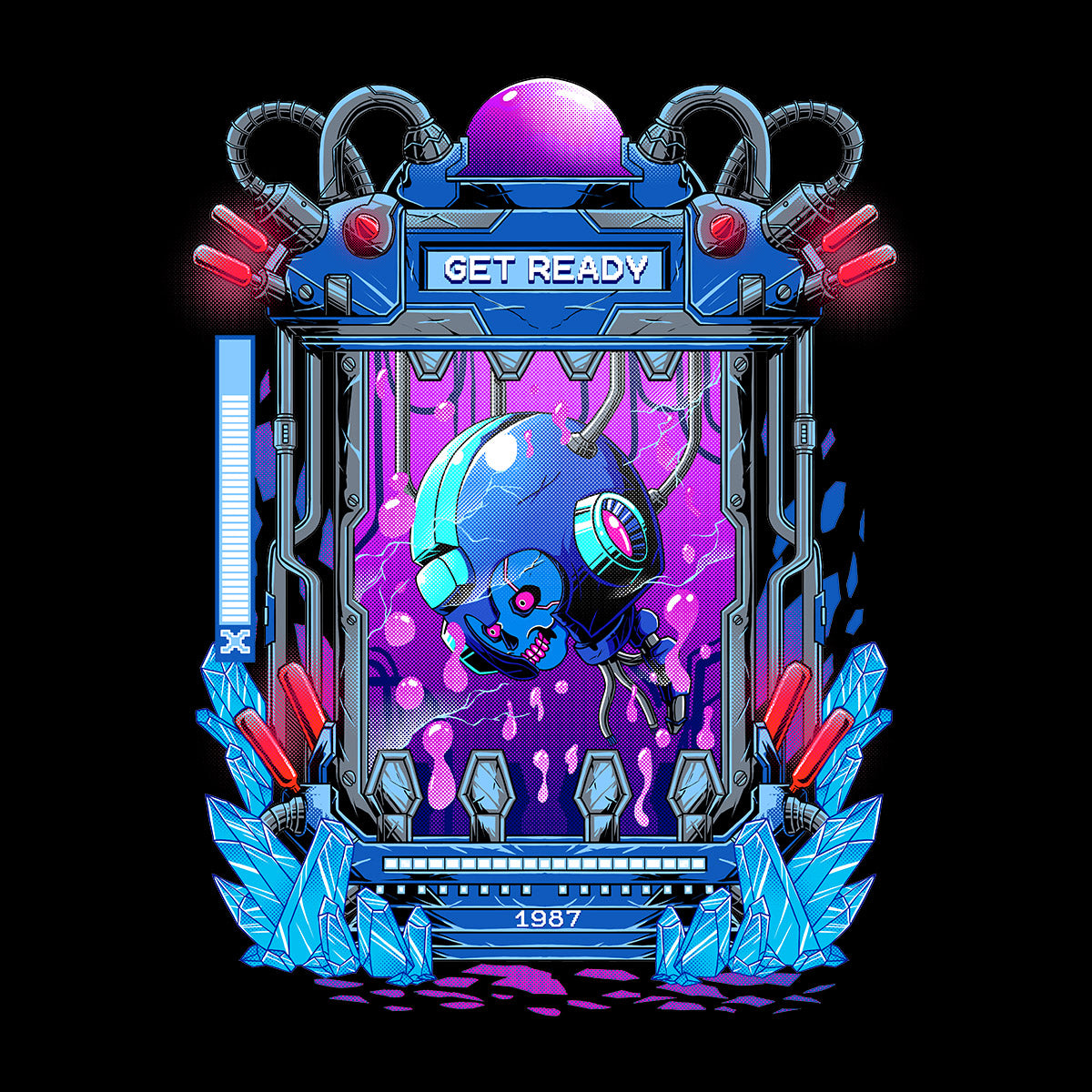 Mega Man Rockman Kids T-shirt