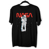 NASA Imagine Love Is In The Air Astronauts Floating in the Space T-Shirt - Kuzi Tees