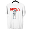 NASA Imagine Love Is In The Air Astronauts Floating in the Space T-Shirt - Kuzi Tees
