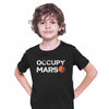 Occupy Mars Slogan Red Planet Landing 2021 Nasa perseverance T-shirt for Kids - Kuzi Tees